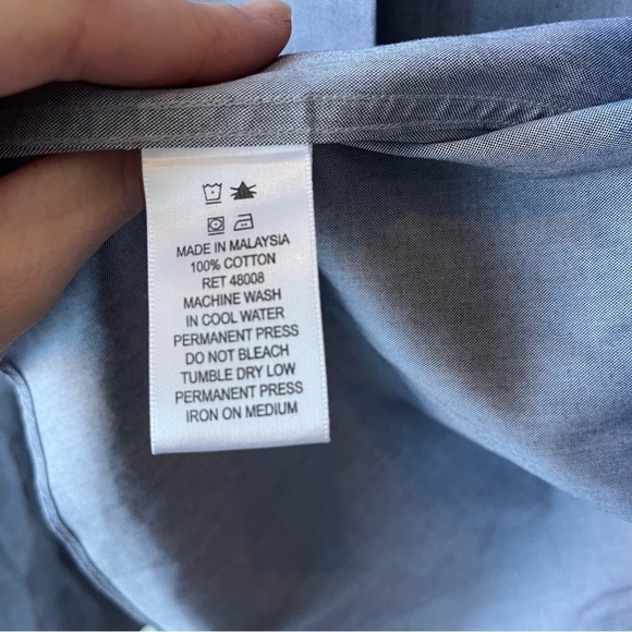 NWOT Boulevard Club dress shirt button up collared office - Picture 4 of 9